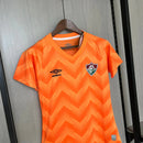 Camisa Fluminense Goleiro 24/25 Torcedor Umbro Feminina - Laranja