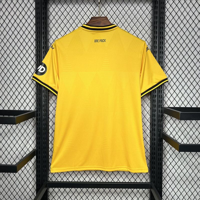 Camisa Wolves I 24/25 Castore - Amarelo