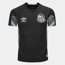 Camisa Santos 25/26 Goleiro Umbro Masculina - Preto