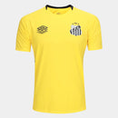 Camisa Santos 25/26 Treino Umbro Masculina - Amarelo+Preto