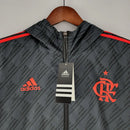 Corta-vento Flamengo Adidas - Preto