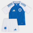 Kit Cruzeiro Infantil 25/26 Adidas - Azul+Branco