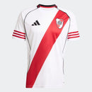 Camisa River Plate Home 25/26 s/n Torcedor Adidas Masculina - Branco