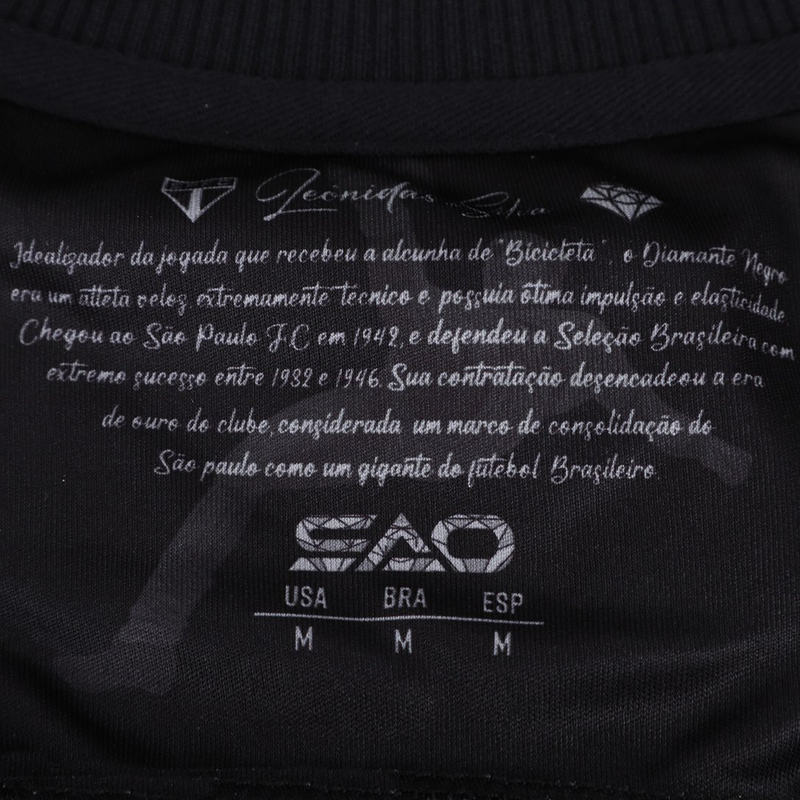 Camisa São Paulo Consciência Negra - Leônidas Diamante Negro 24/25
